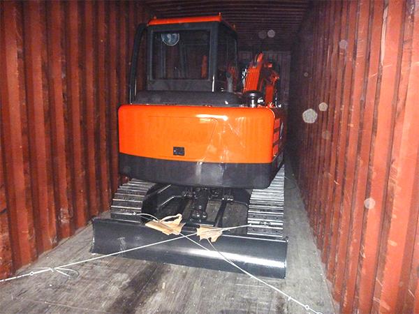 3,5 Ton Mini Excavator memuat