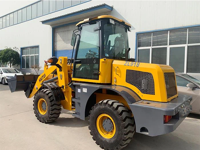 Pemuat mini wheel 1,5 ton 6