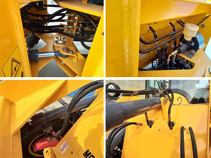 Pemuat mini roda 1,5ton 12