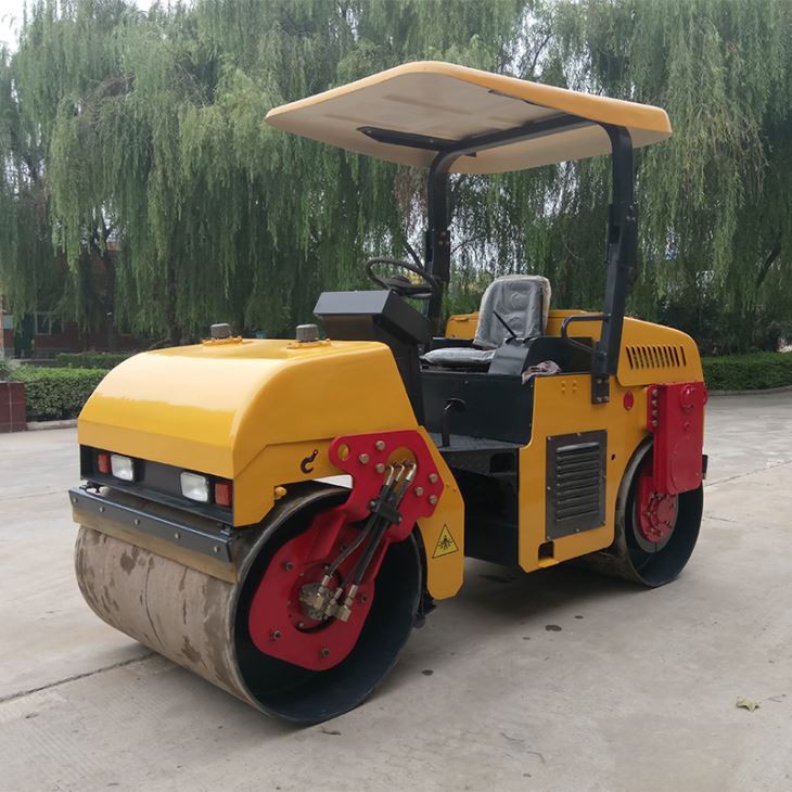 Double Drum Vibratory Small Road Roller